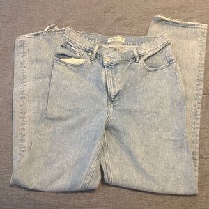 Abercrombie & Fitch Light Blue Straight Leg Pants